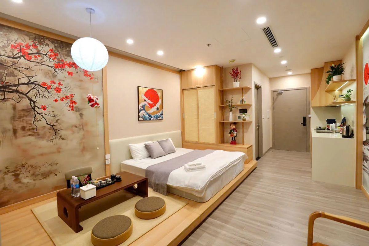 Cho thuê homestay Sky Forest Ecopark studio view Biệt thự đảo