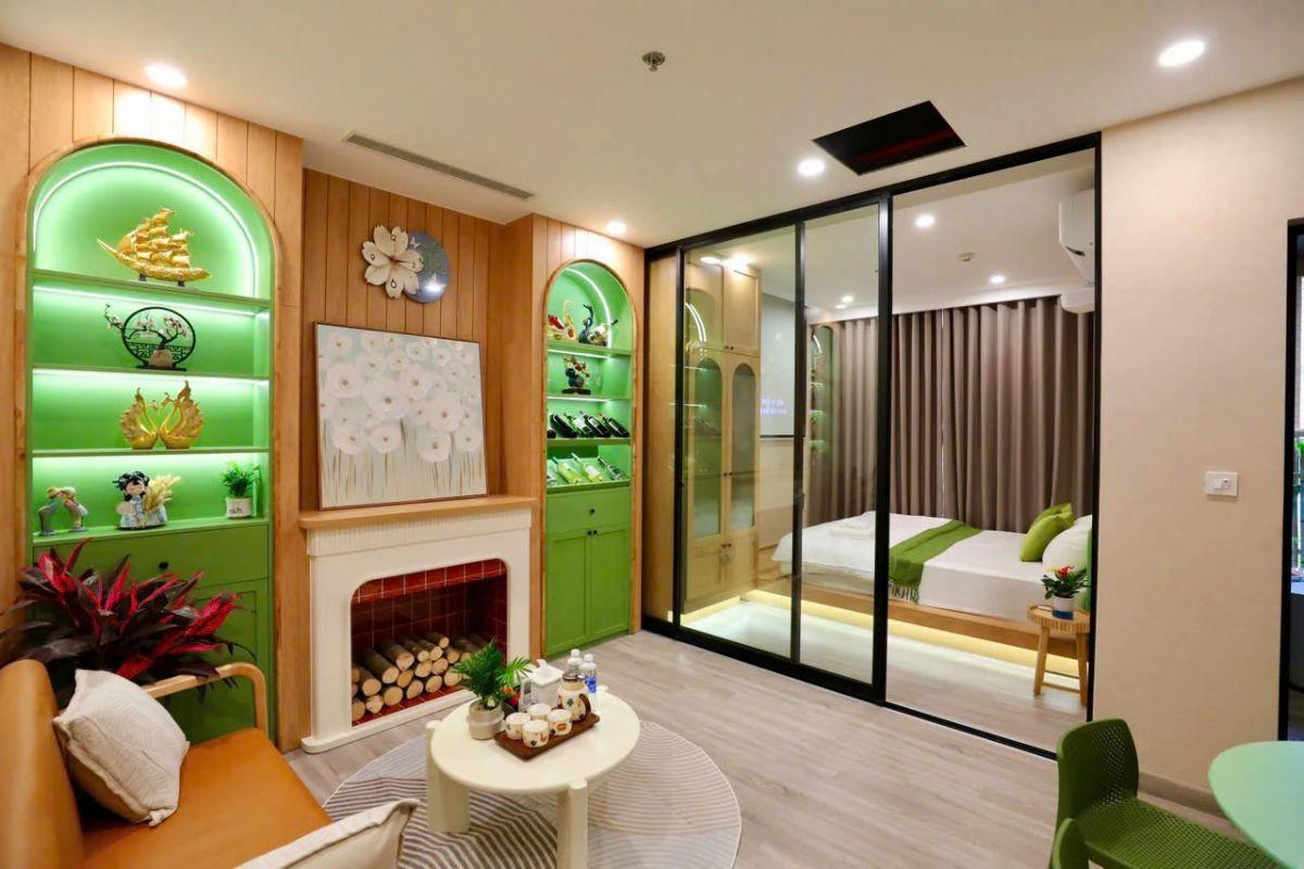 Cho thuê homestay Sky Forest Ecopark 1PN1VS view Biệt thự đảo