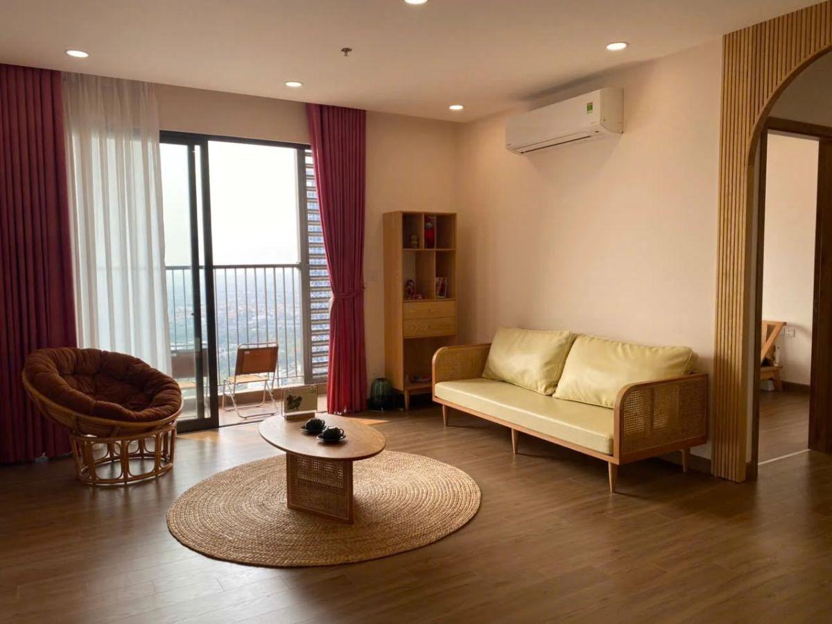 Sky Oasis Ecopark 3BR/2WC homestay for rent with Island Villa view